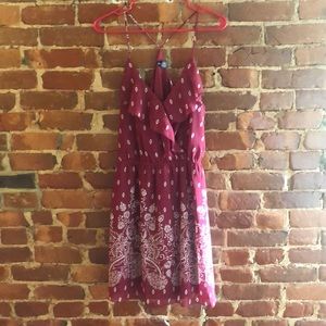 Strappy And flowy bohemian dress